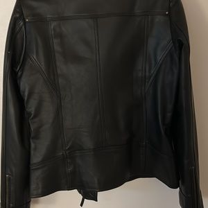 Genuine Leather Moto Jacket